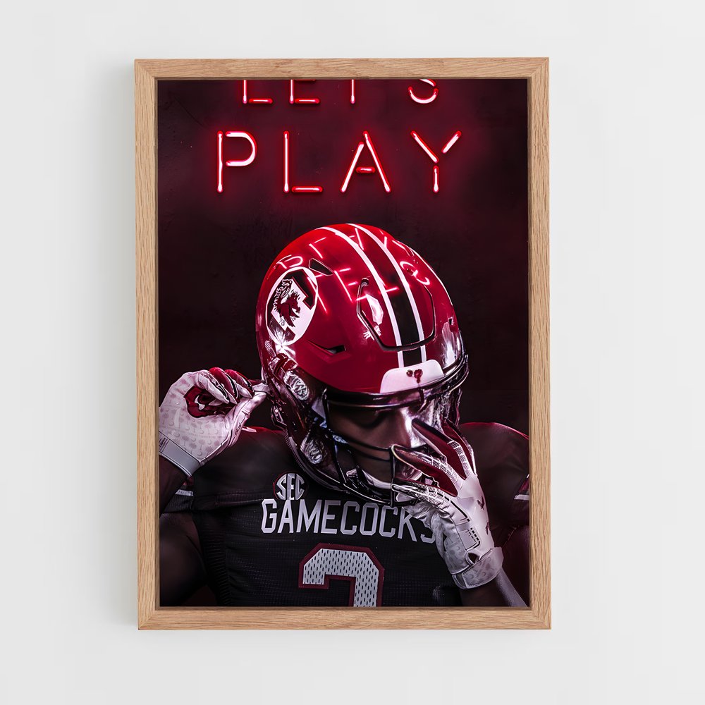 Poster Gamecock Glory – affiche Baseball (vue 4)